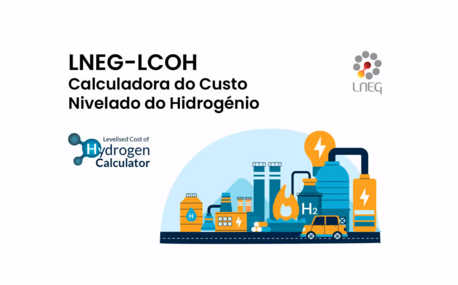 LNEG lança ferramenta Calculadora do Custo Nivelado do Hidrogénio